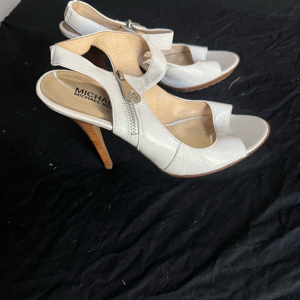 Michael Kors White Women's Heels size 9